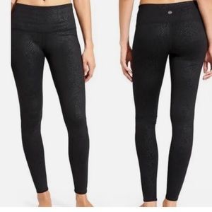 Athleta Chaturanga Snake Print Leggings